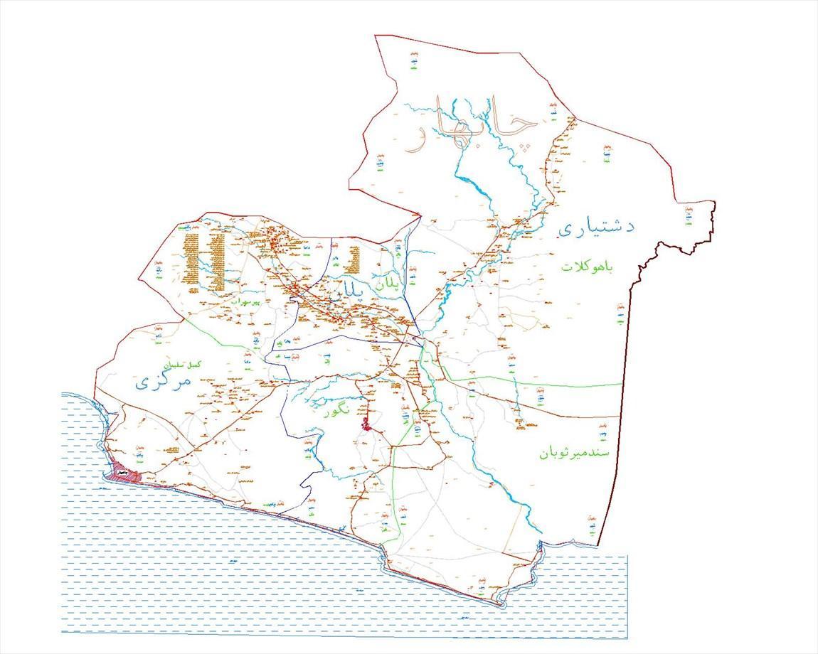 تاریخچه و نقشه جامع شهر چابهار در ویکی خبرنگاران