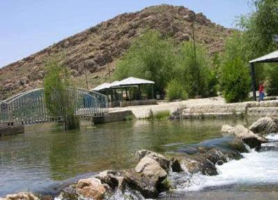 چشمه دیمه؛ مکان مورد علاقه گردشگران شهرستان کوهرنگ، عکس