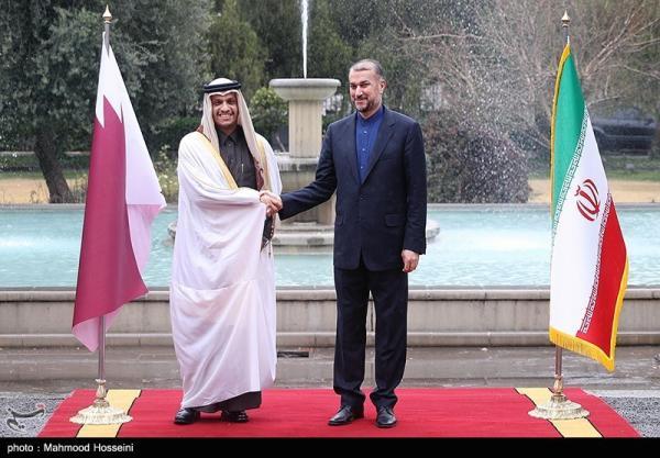 تور دوحه: ملاقات وزیر خارجه قطر با امیرعبداللهیان