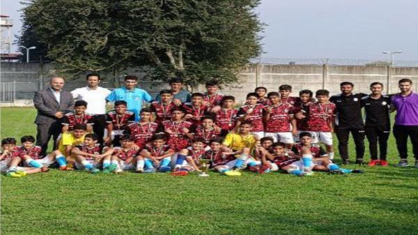 قهرمانی آپادانا در لیگ فوتبال زیر 14 سال شهرستان بابل