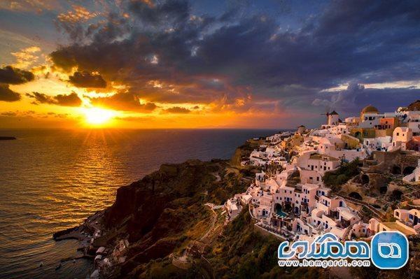 جزیره سنتورینی یونان ، تماشایی ترین غروب جهان (تور ارزان یونان)