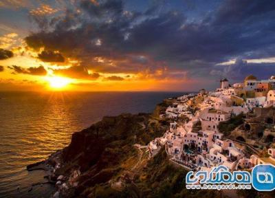 جزیره سنتورینی یونان ، تماشایی ترین غروب جهان (تور ارزان یونان)